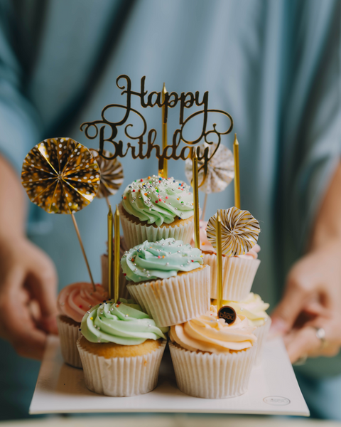 DIY Cupcake Stack - Vanilla Sky