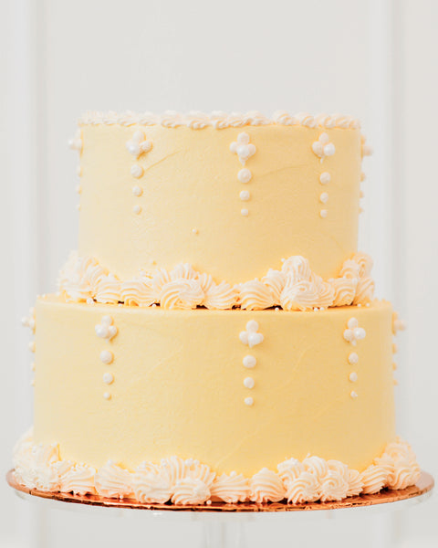 2 Tier Belle Wedding Cake