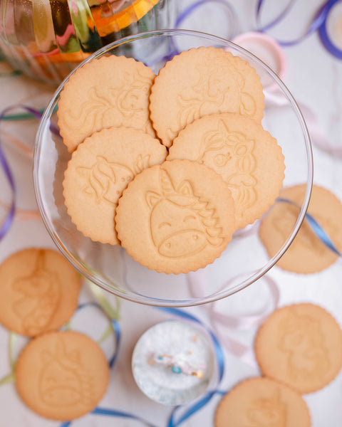 Vanilla Unicorn Magic Cookies