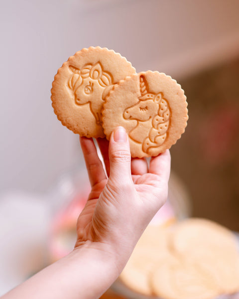 Vanilla Unicorn Magic Cookies