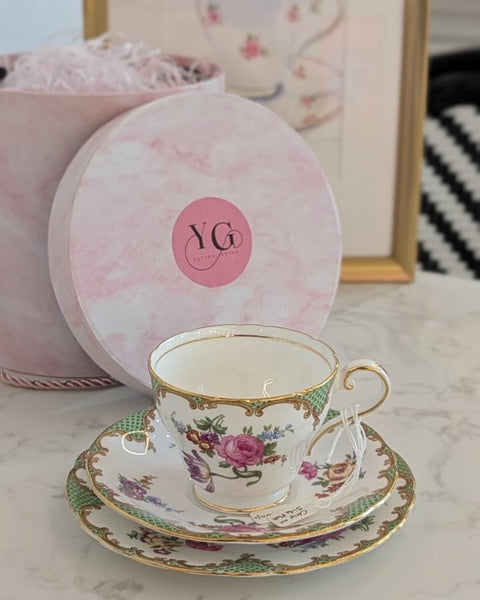 BYG-716-2 Vintage Tea Cup Set (Aynsley)