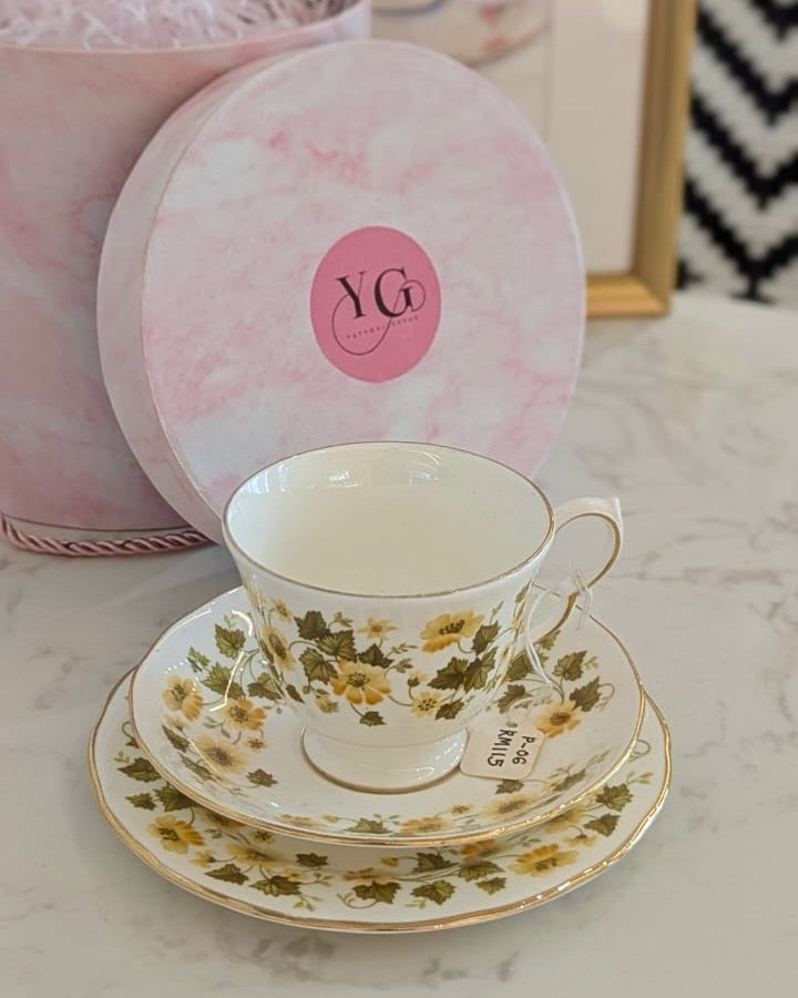 P-02 Vintage Tea Cup Set