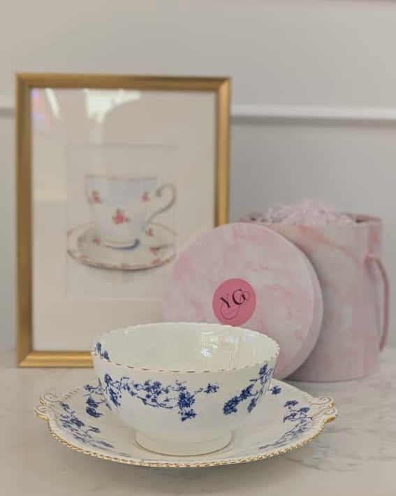 BYG-708 Bowl and Cake Plates (Adderley)