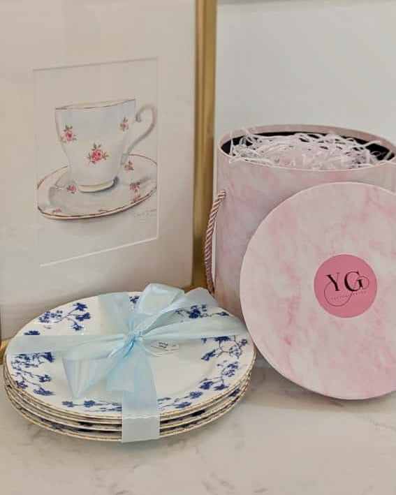 BYG-707 Four (4) Side plates (Adderley)