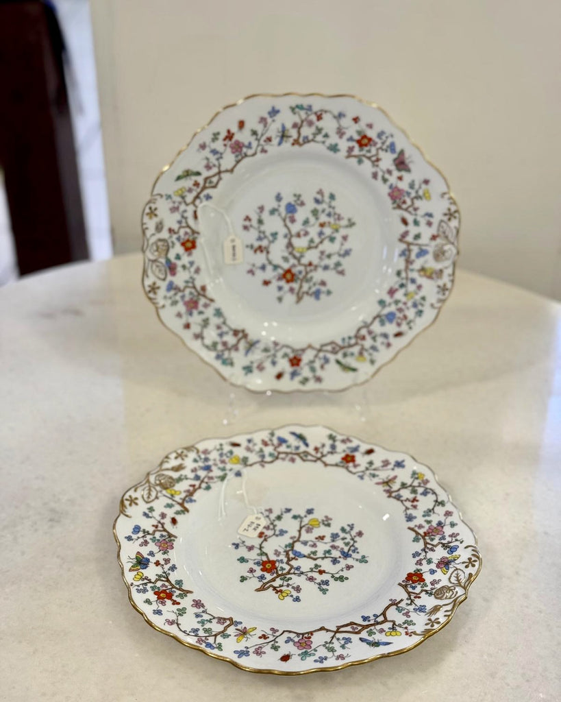 BYG713-1, BYG713-2 - Two (2)Cake Plates (Spode)