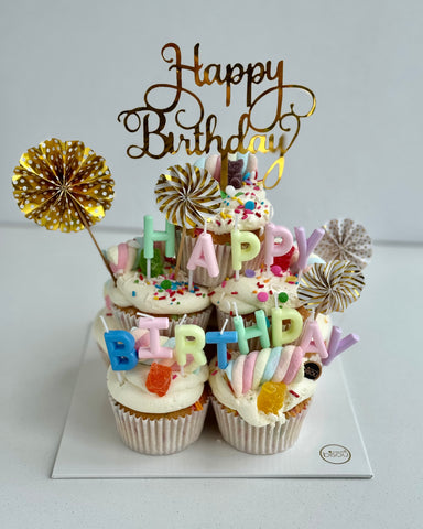 DIY Cupcake Stack - Funfetti