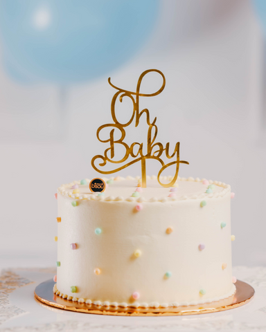 2025 Oh Baby (Gender Reveal Cake)