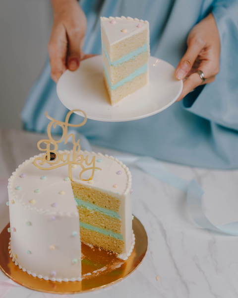 2025 Oh Baby (Gender Reveal Cake)