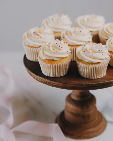 Gender Reveal Cupcakes Vanilla Sky