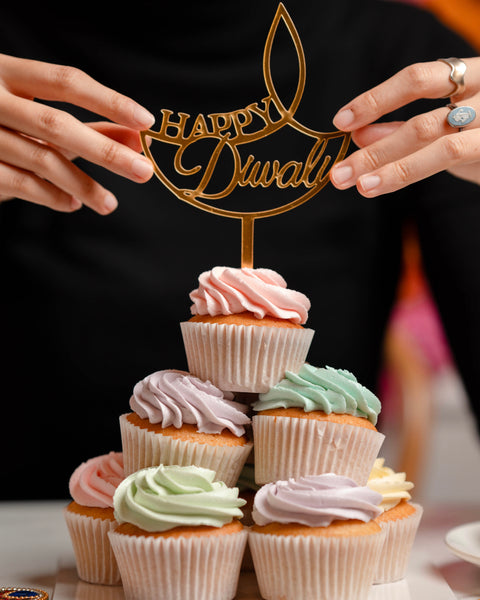 DIY Cupcake Stack - Vanilla Sky Deepavali
