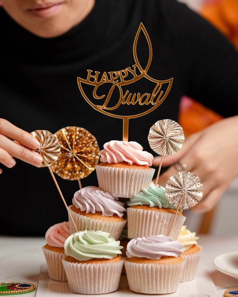 DIY Cupcake Stack - Vanilla Sky Deepavali