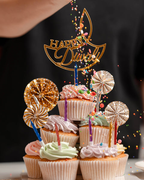 DIY Cupcake Stack - Vanilla Sky Deepavali