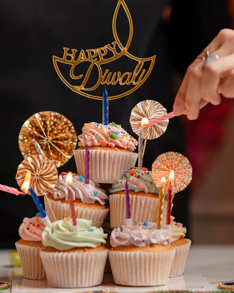 DIY Cupcake Stack - Vanilla Sky Deepavali