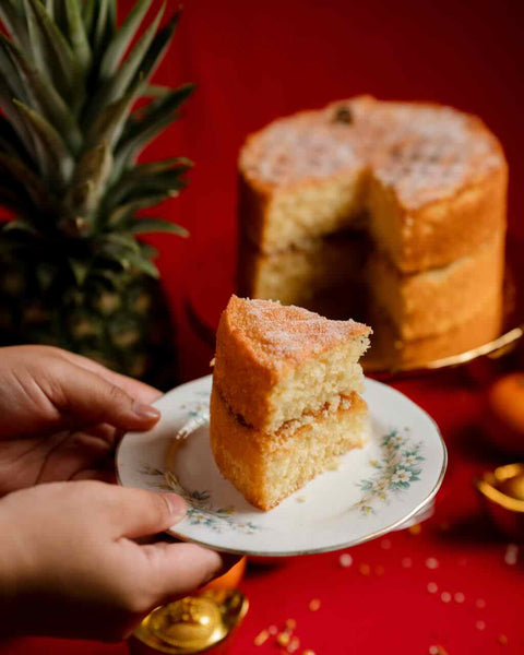 Pineapple Victoria Sponge