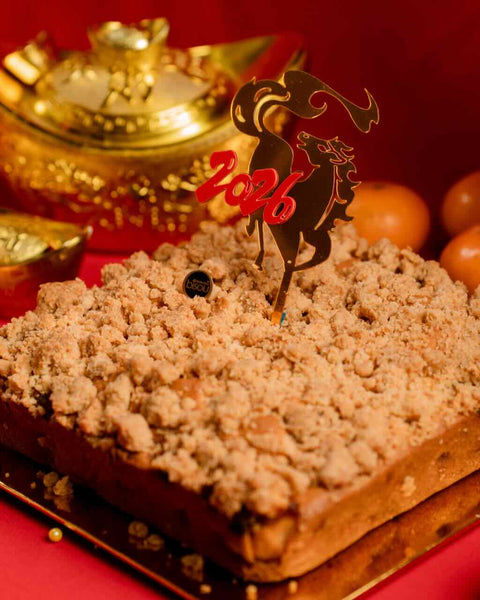 Year of the Horse Pineapple Apple Tray Bake