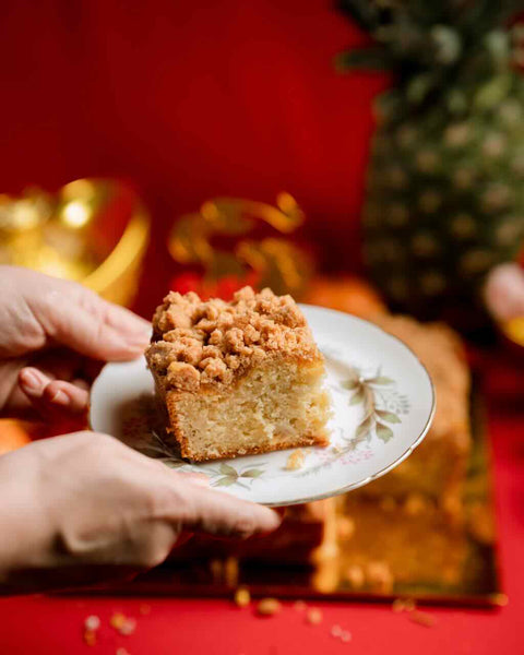 Year of the Horse Pineapple Apple Tray Bake