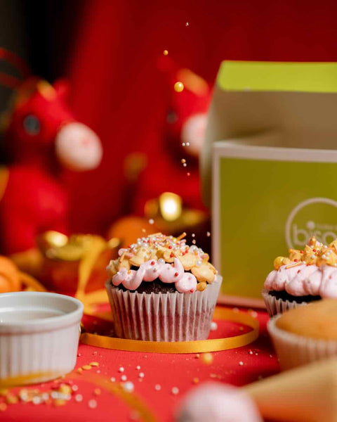 DIY Chinese New Year Cupcake