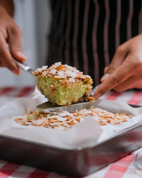 3 DAY PRE-ORDER Pandan Gula Melaka Tray Bake