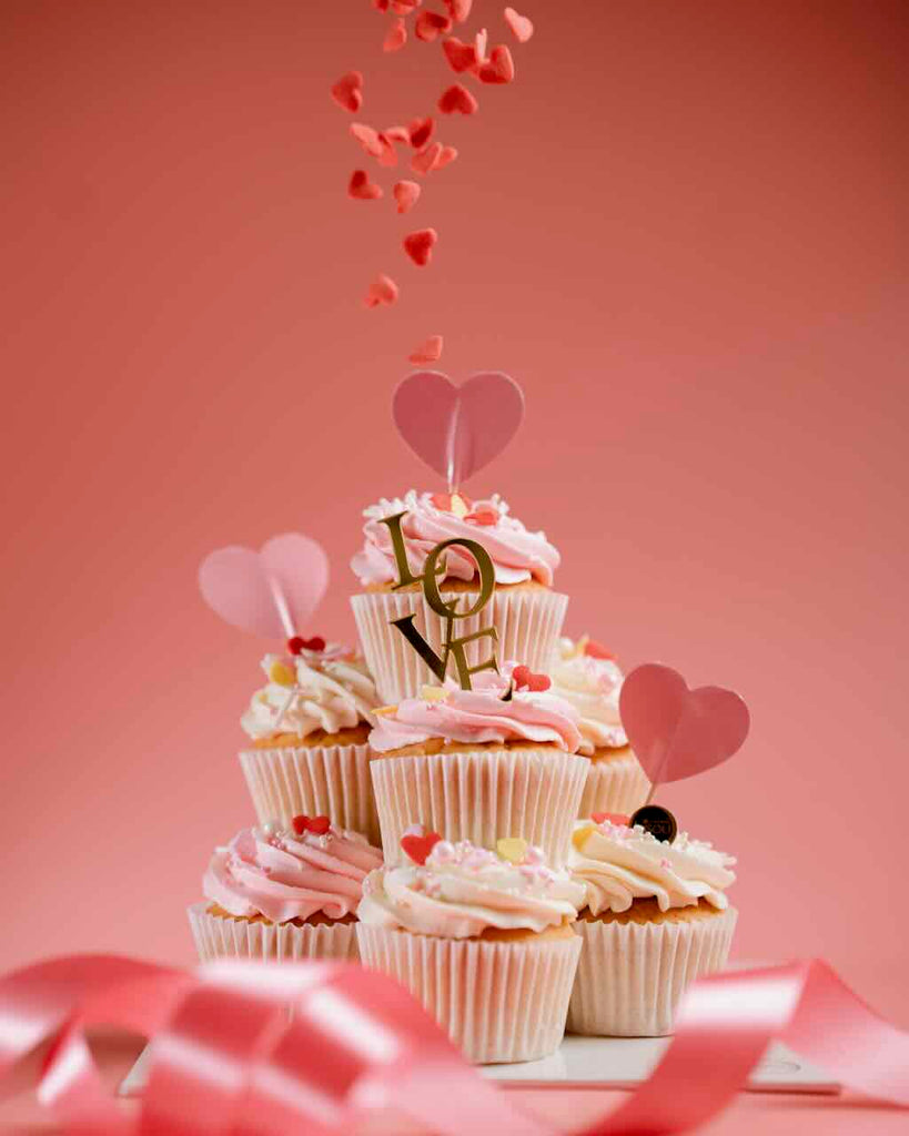 DIY Cupcake Stack - Valentine's Day