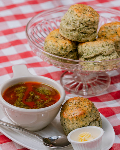 Soup of the Week with Savoury Scone
