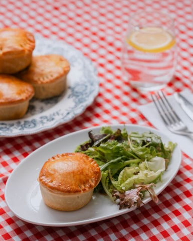 Beef Pie with Side Salad