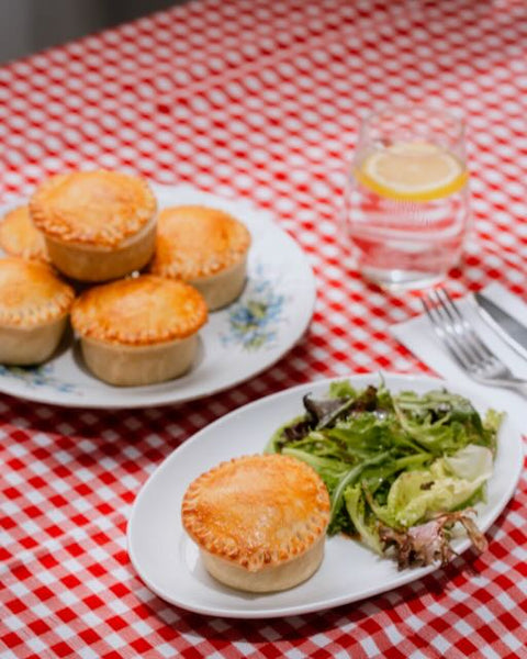 Chicken Pie with Side Salad