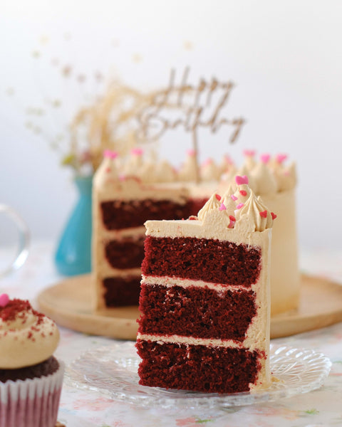 Signature - Salted Caramel Red Velvet Cake
