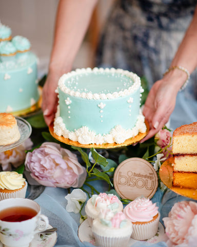 Belle- Bridgerton Blue – Bisou Online - Main Image