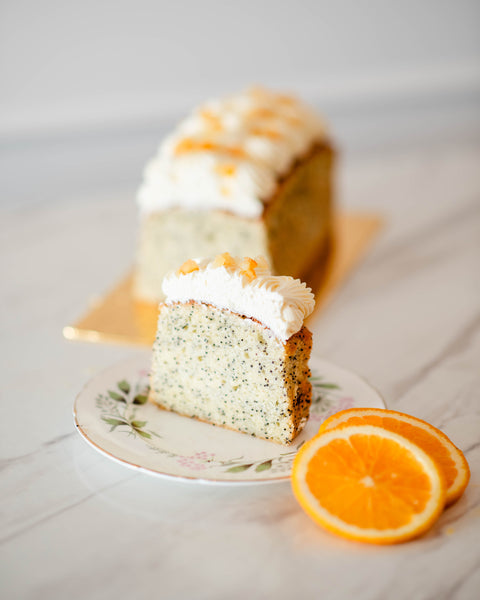 Orange Poppyseed slice