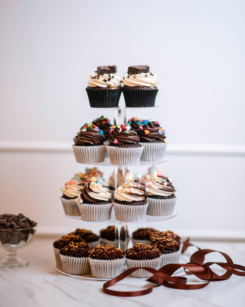Chocolate Lovers Cupcake Tiers