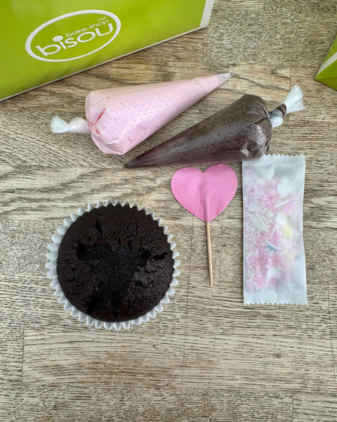 DIY Valentine's Day Cupcake