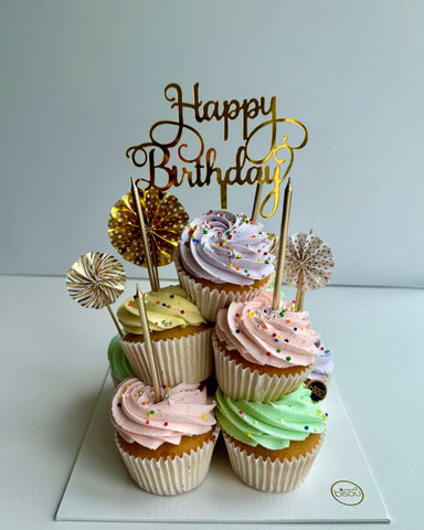 DIY Cupcake Stack - Vanilla Sky
