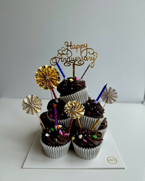 DIY Cupcake Stack - Dark Secret