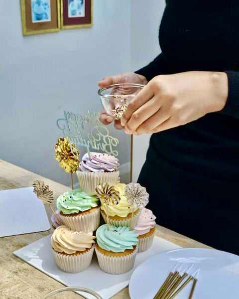 DIY Cupcake Stack - Vanilla Sky