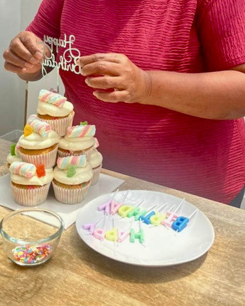 DIY Cupcake Stack - Funfetti