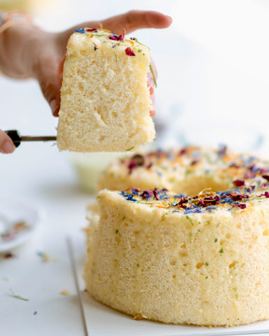 Kaffir Lime Chiffon Slice