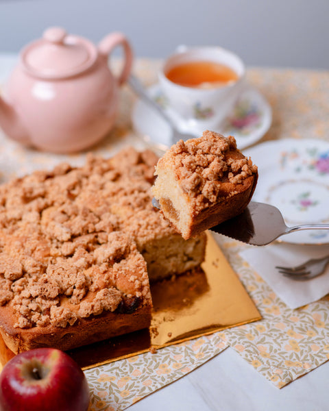 Pineapple Apple Tray Bake Slice