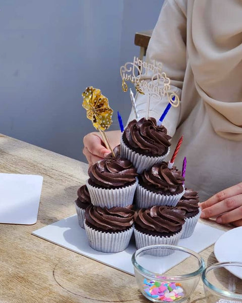 DIY Cupcake Stack - Dark Secret