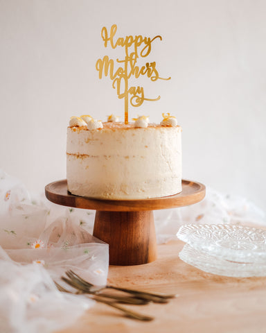 Cake Topper - Mother’s Day (Gold)