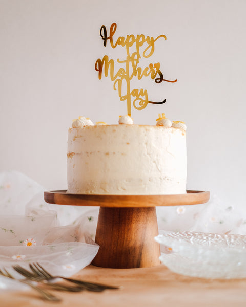 Cake Topper - Mother’s Day (Gold)