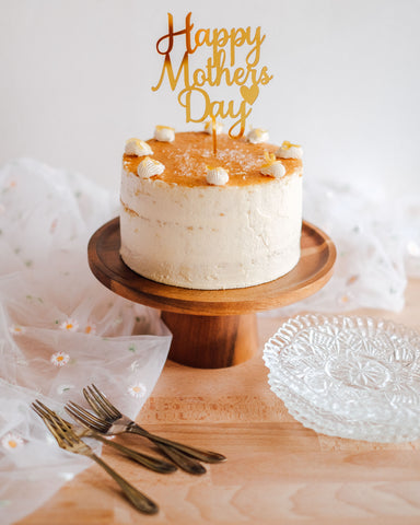 Cake Topper - Mother’s Day (Gold)